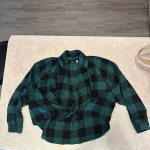 Urban Outfitters BDG Cropped Flannel